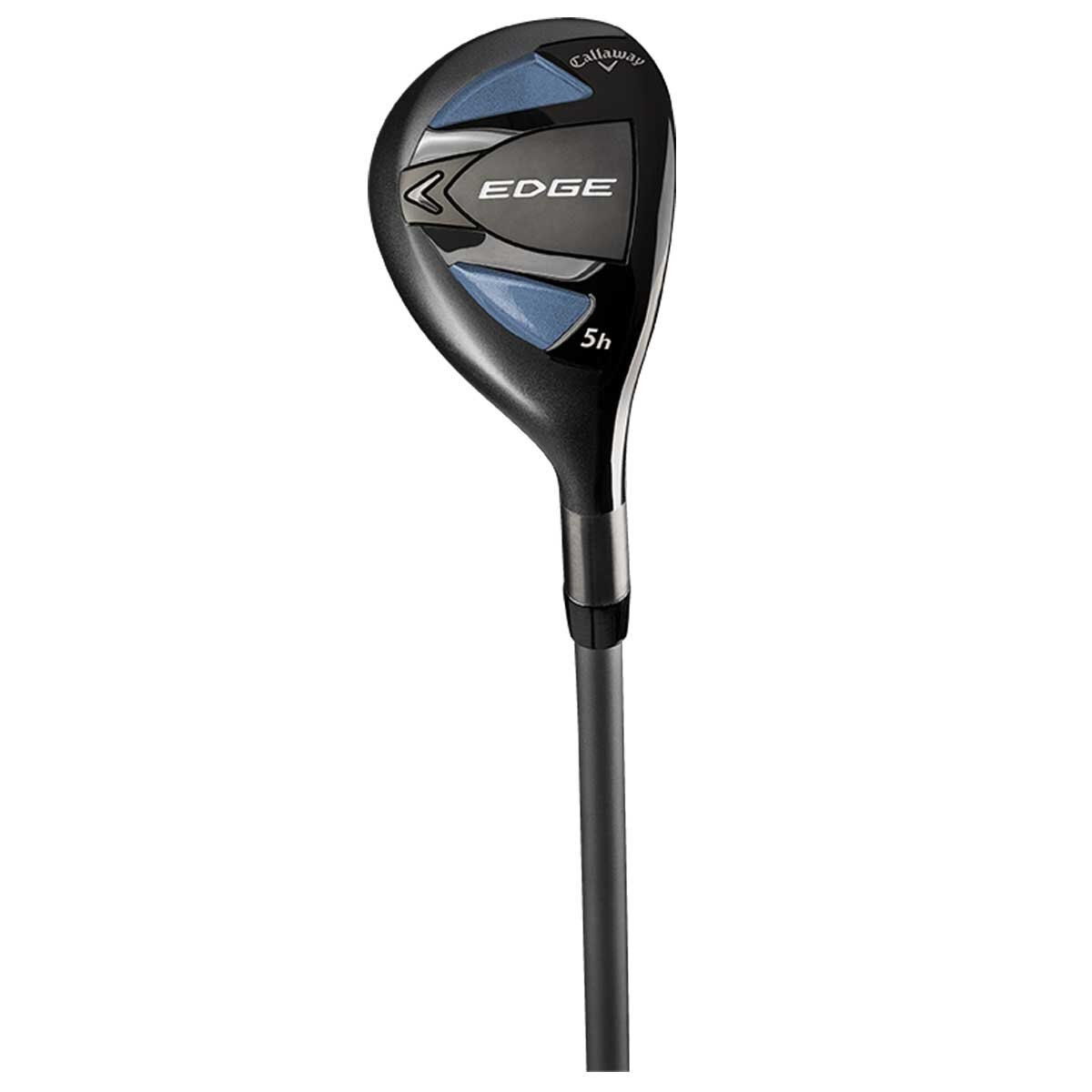 Callaway Edge Men's Rh Regular Flex Easy 10pc Golf Club Set Black/Blue