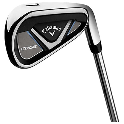 Callaway Edge Men's Rh Regular Flex Easy 10pc Golf Club Set Black/Blue