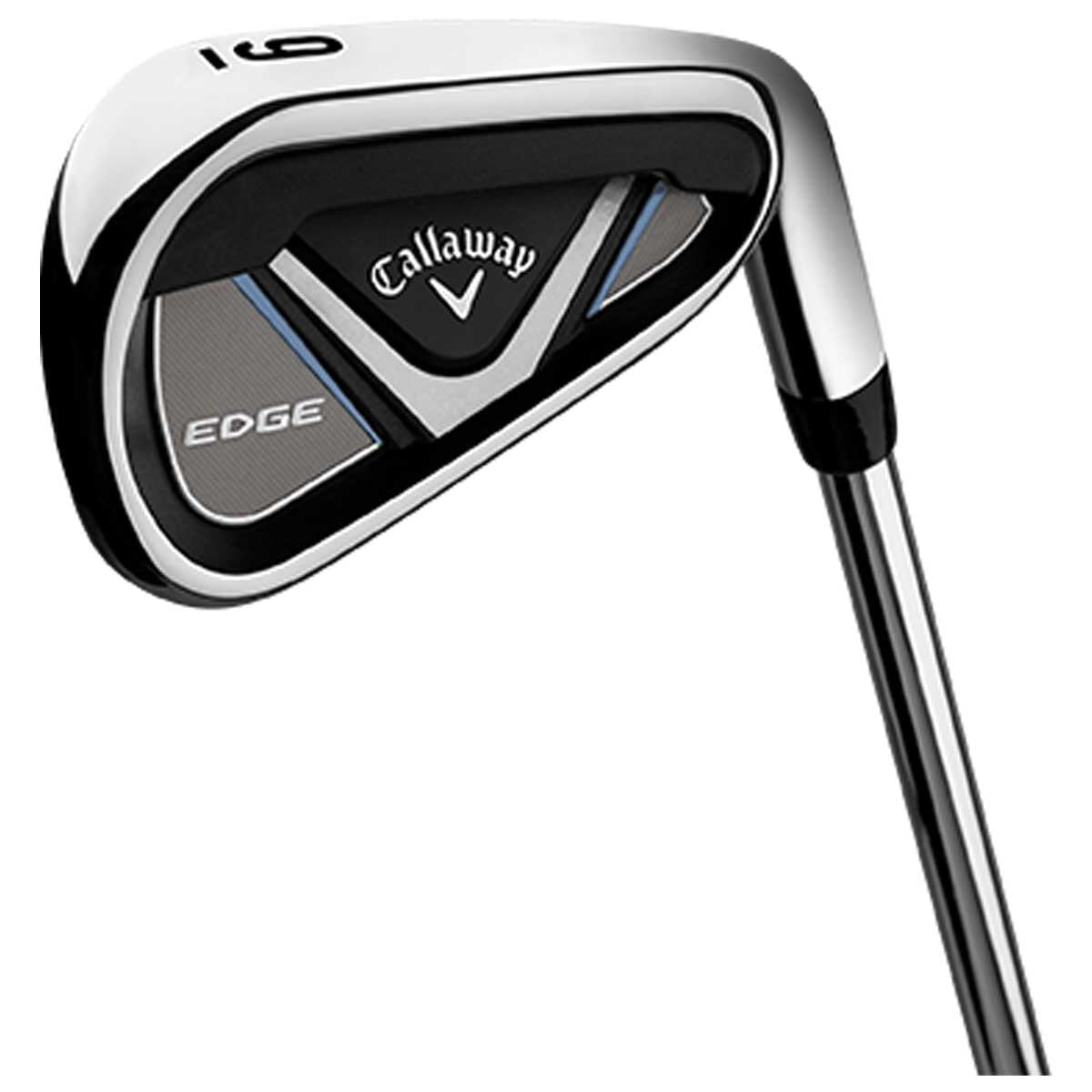 Callaway Edge Men's Rh Regular Flex Easy 10pc Golf Club Set Black/Blue