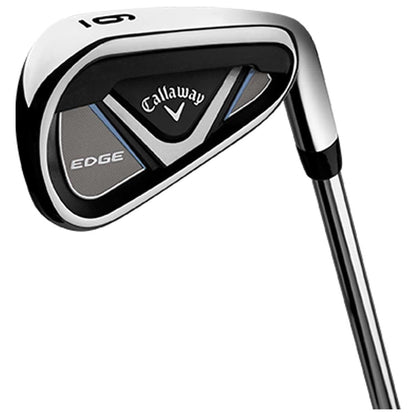 Callaway Edge Men's Rh Regular Flex Easy 10pc Golf Club Set Black/Blue