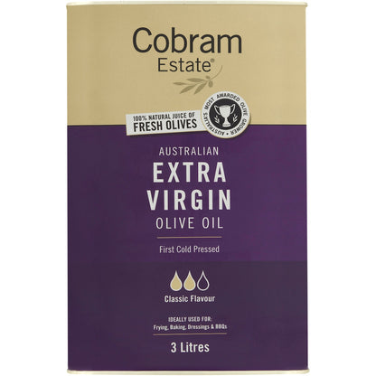 Cobram Estate Extra Virgin Olive Oil 3l
