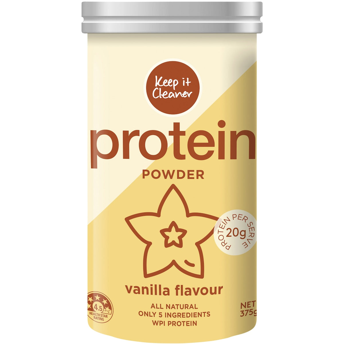 Keep It Cleaner Protein Powder Vanilla 375g