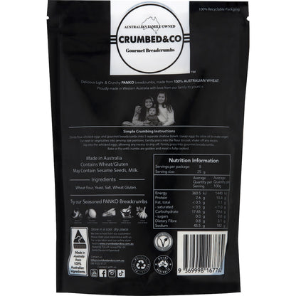 Crumbed & Co Original Style Panko Breadcrumbs 200g
