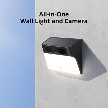 Eufy S120 Security Solar Wall Cam Light - 300 Lumens - 2K