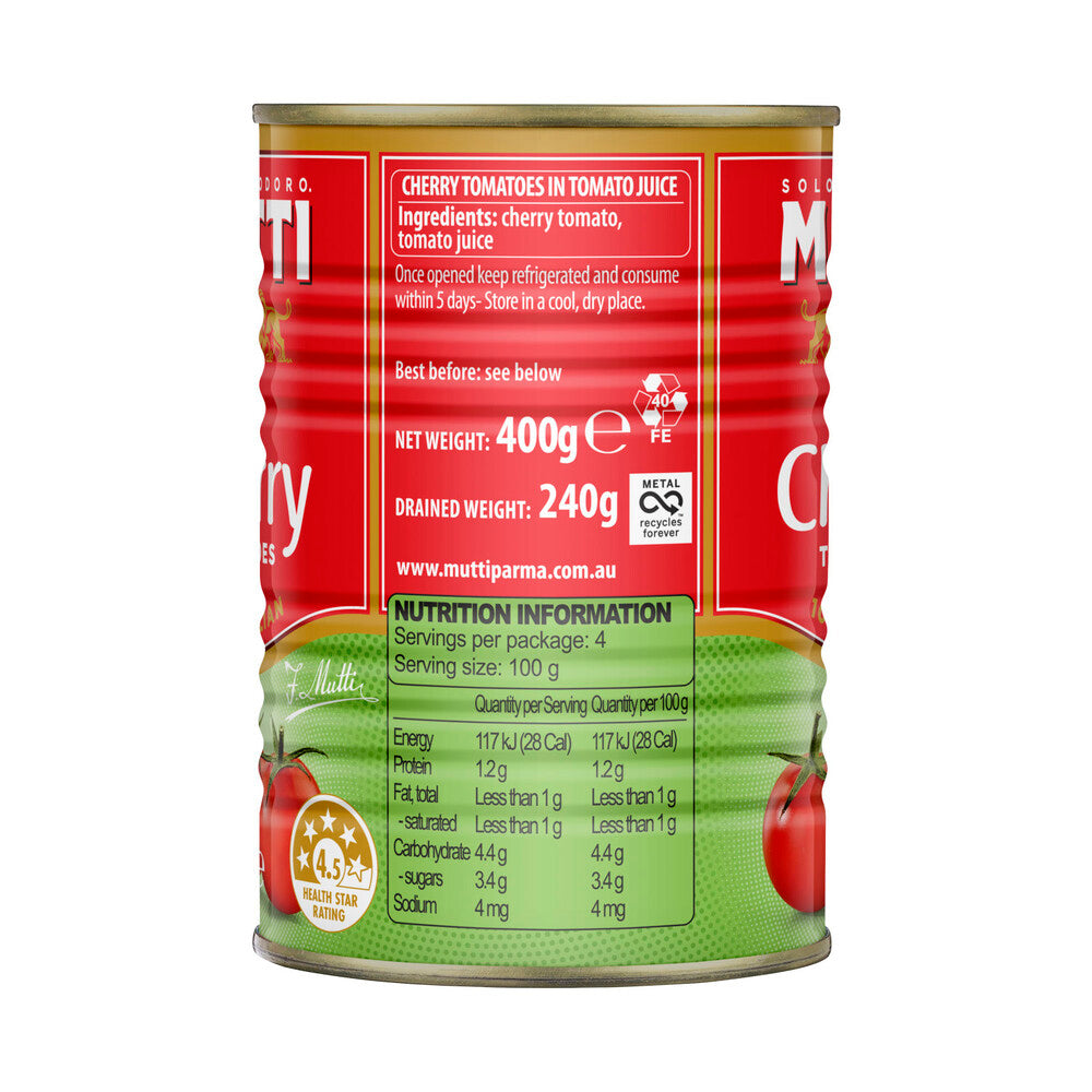 Mutti Cherry Tomatoes - 400g