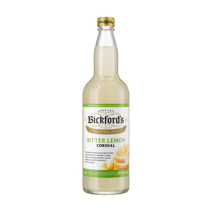 Bickford's Bitter Lemon Cordial - 750mL