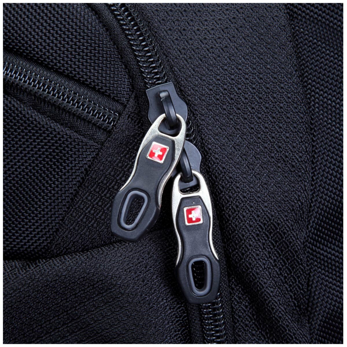 Swisswin Laptop Backpack SW9801 Black Weather Resistant 37L