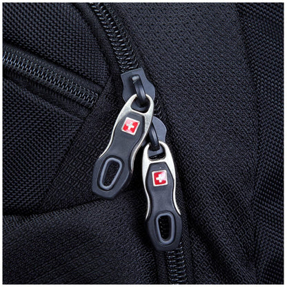 Swisswin Laptop Backpack SW9801 Black Weather Resistant 37L