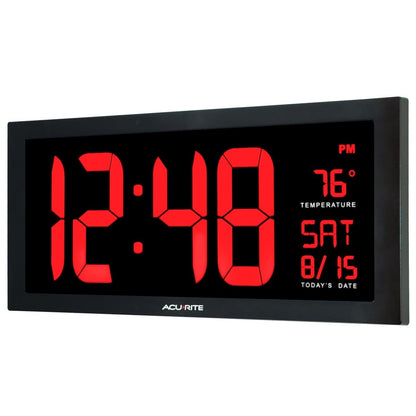 AcuRite Digital Clock With Indoor Temperature