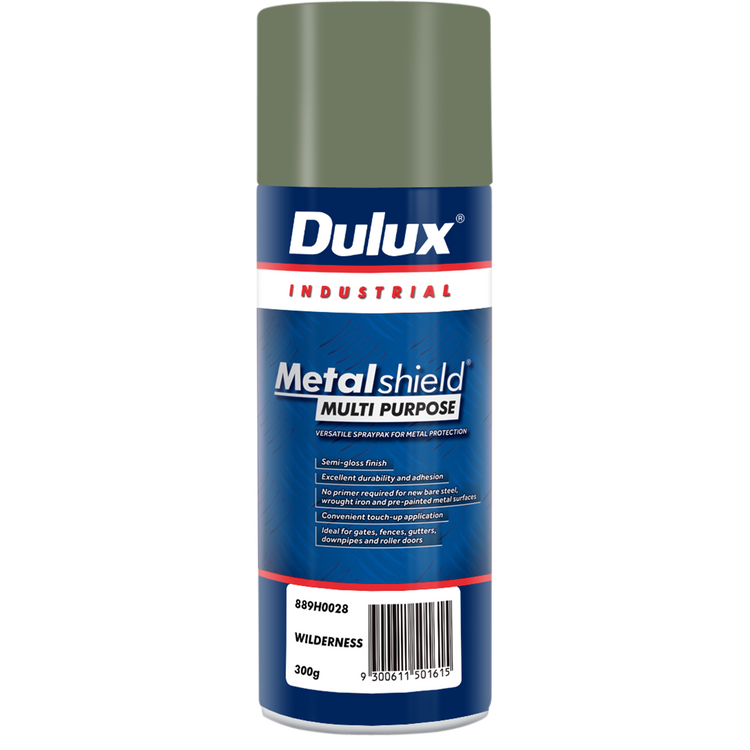 Dulux 300g Metalshield Multipurpose Spray Paint Wilderness