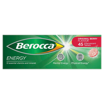 Berocca Vitamin B & C Original Berry Flavour Energy 45 pack
