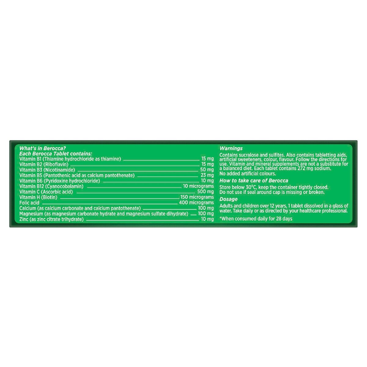 Berocca Vitamin B & C Original Berry Flavour Energy 45 pack