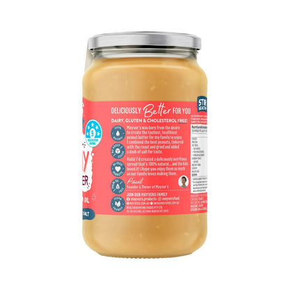 Mayver's Crunchy Natural Peanut Butter - 375g