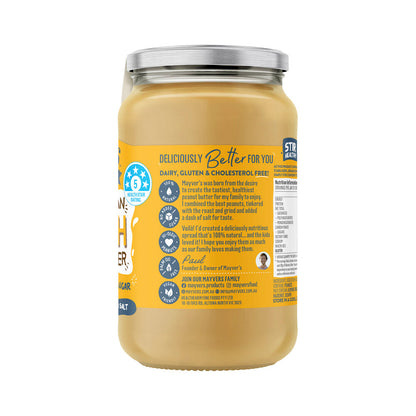 Mayver's Smooth Natural Peanut Butter - 375g