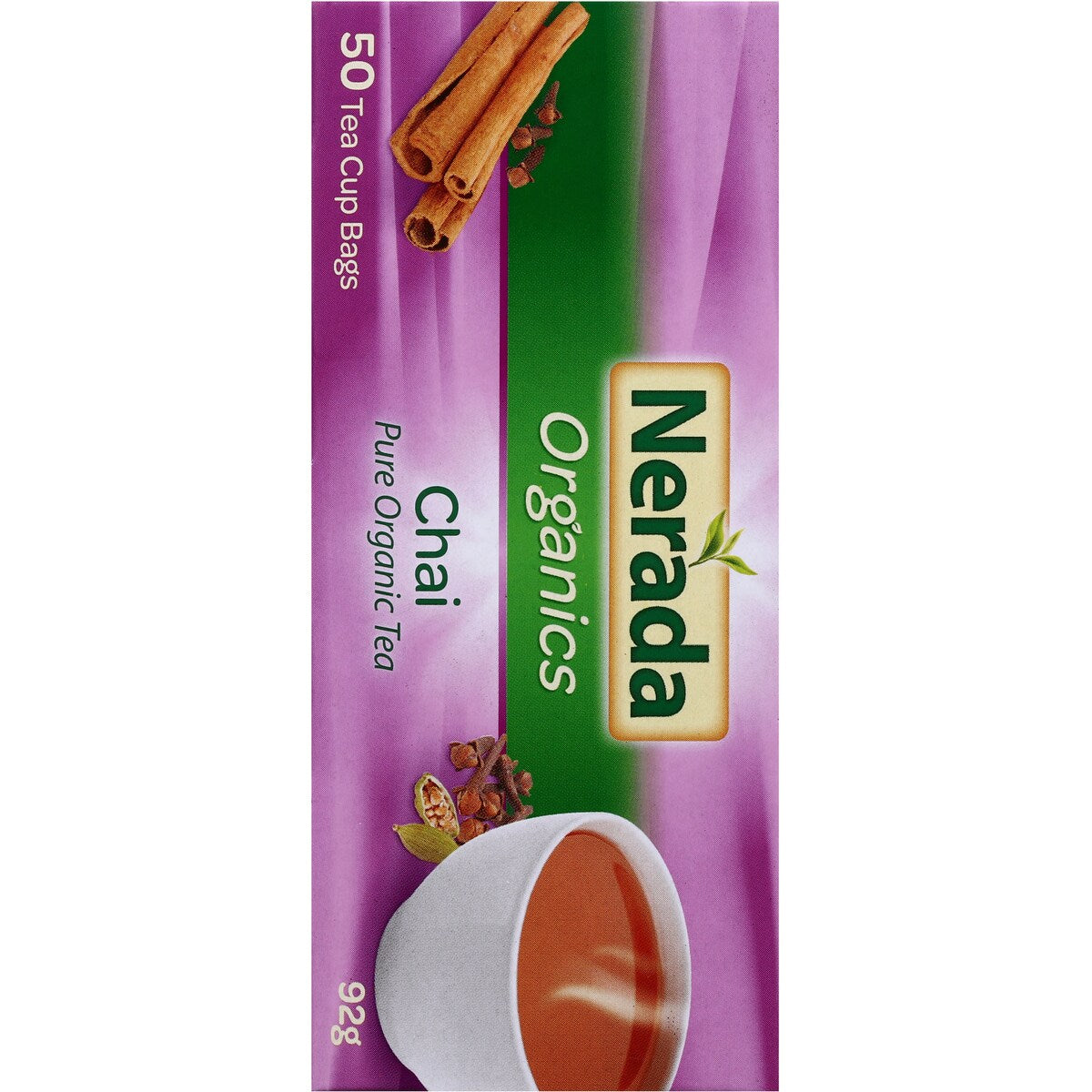 Nerada Organic Chai Tea 50 Pack 93g