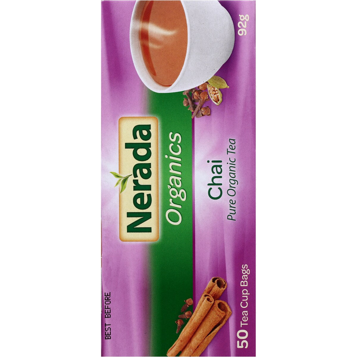 Nerada Organic Chai Tea 50 Pack 93g