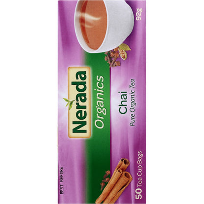 Nerada Organic Chai Tea 50 Pack