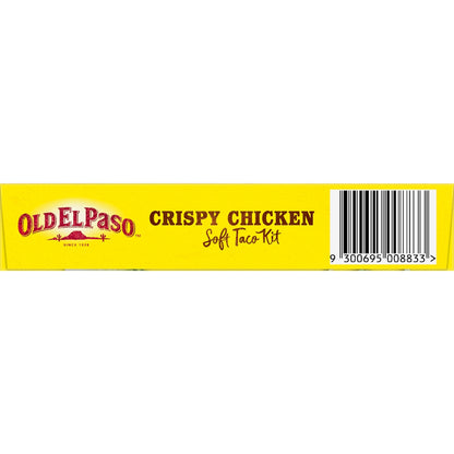 Old El Paso Taco Soft Crispy Chicken Dinner Kit Mexican Style 370g
