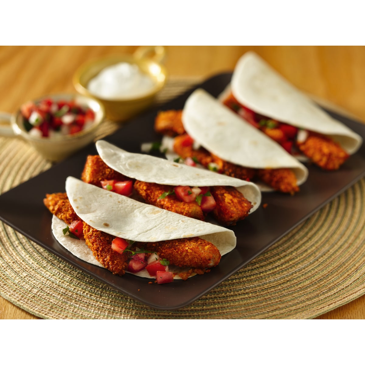Old El Paso Taco Soft Crispy Chicken Dinner Kit Mexican Style 370g
