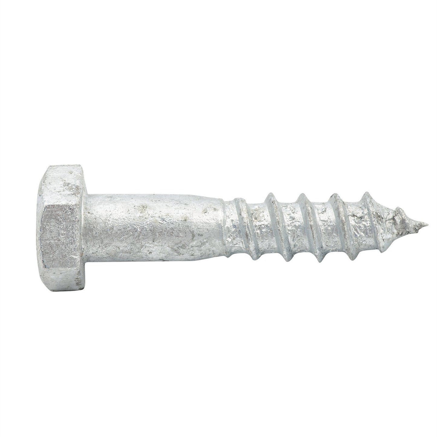 Zenith M10 Hot Dipped Galvanised Hex Head Coach Screw - 50mm