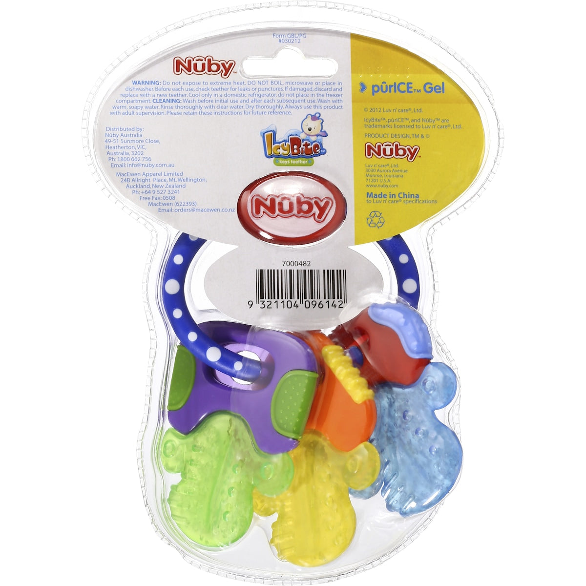 Nuby Teether Keys Each