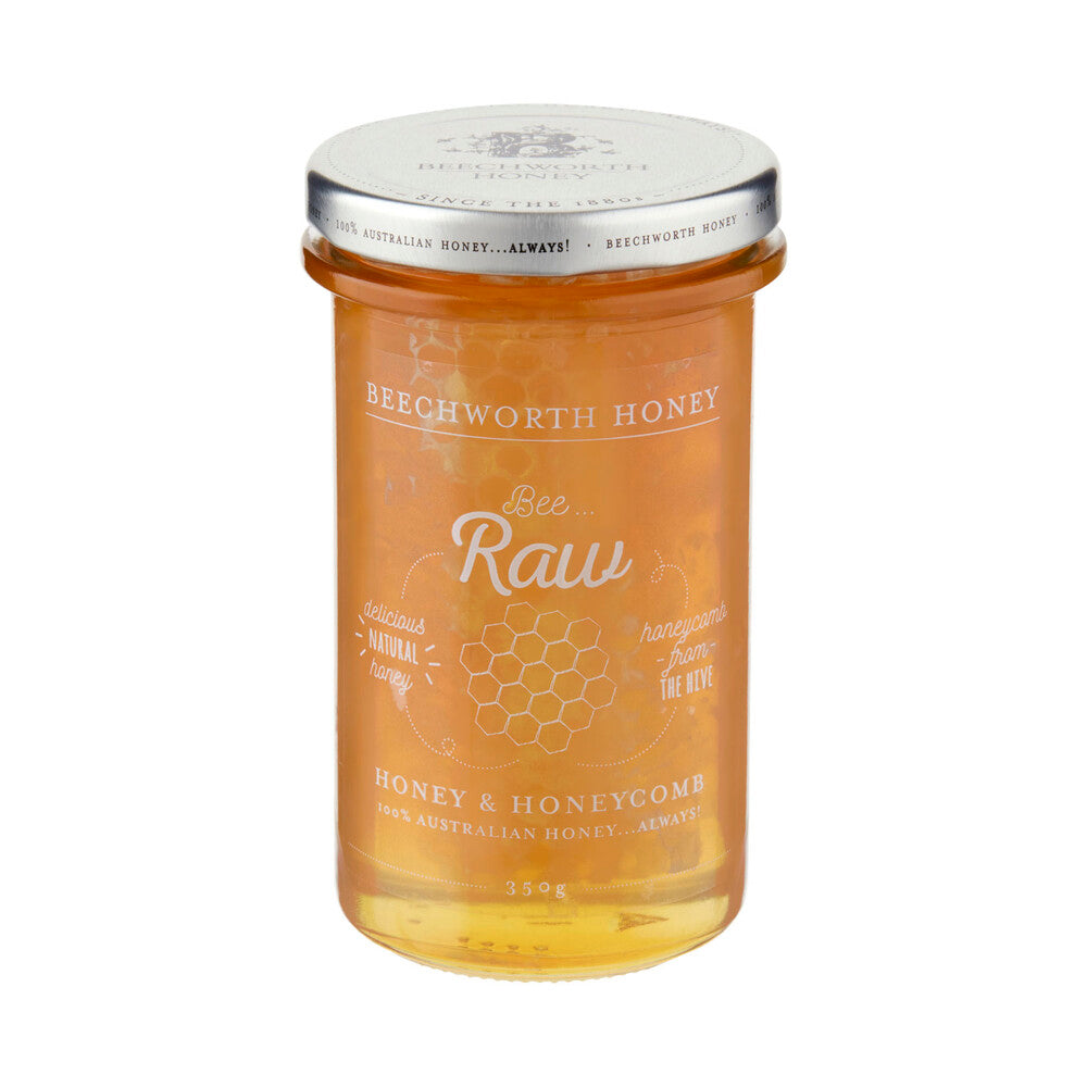 Beechworth Bee Raw Honey & Honeycomb - 350g
