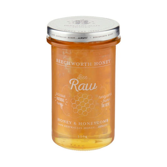 Beechworth Bee Raw Honey & Honeycomb - 350g