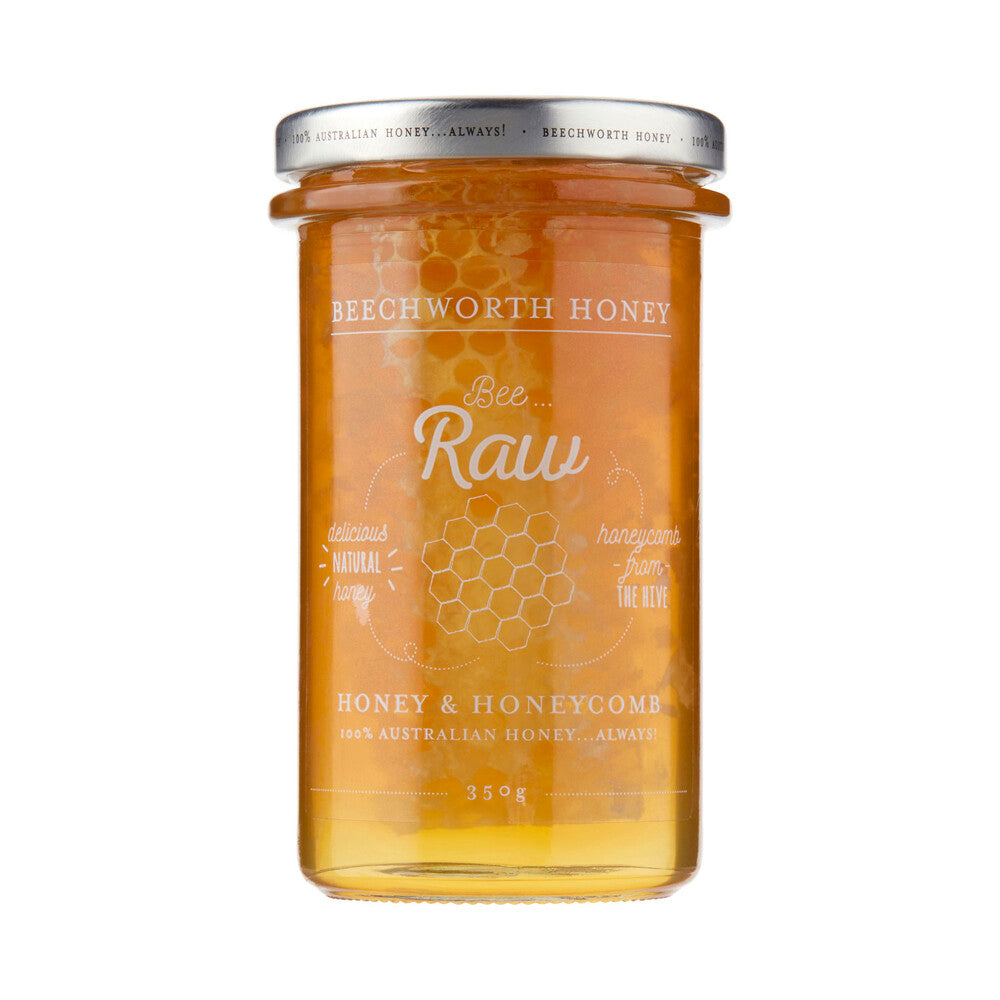 Beechworth Bee Raw Honey & Honeycomb - 350g