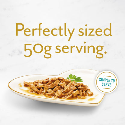 Fancy Feast Petite Delights Tuna & Cod Wet Cat Food 50g X 6 Pack
