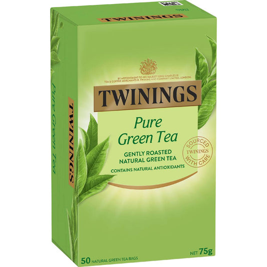 Twinings Pure Green Tea Bags 50 Pack
