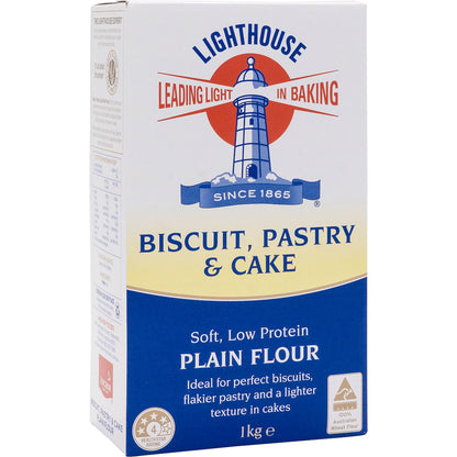 Lighthouse Biscuit, Pastry & Cake Plain Flour - 1kg