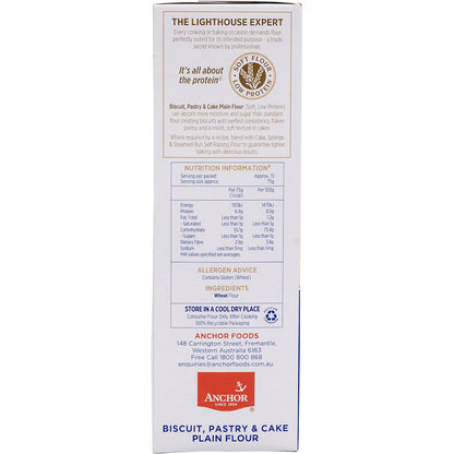 Lighthouse Biscuit, Pastry & Cake Plain Flour - 1kg