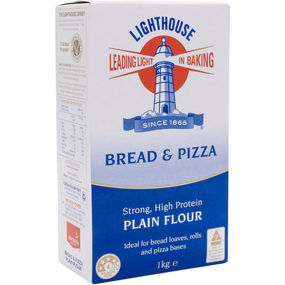 Lighthouse Bread And Pizza Plain Flour 1kg