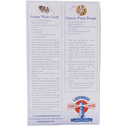 Lighthouse Bread & Pizza Plain Flour 1kg
