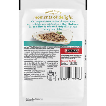 Fancy Feast Petite Delights Tuna Cat Food 50g