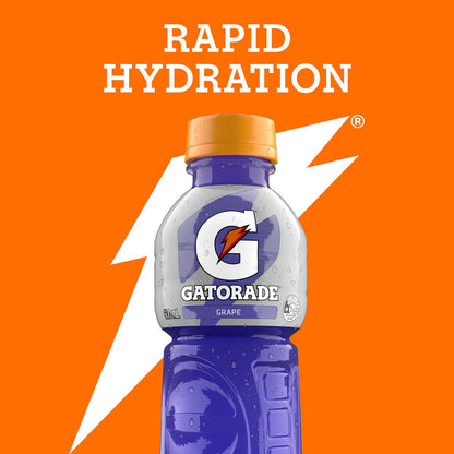 Gatorade Sports Drinks Grape Electrolyte Hydration Bottle 600mL