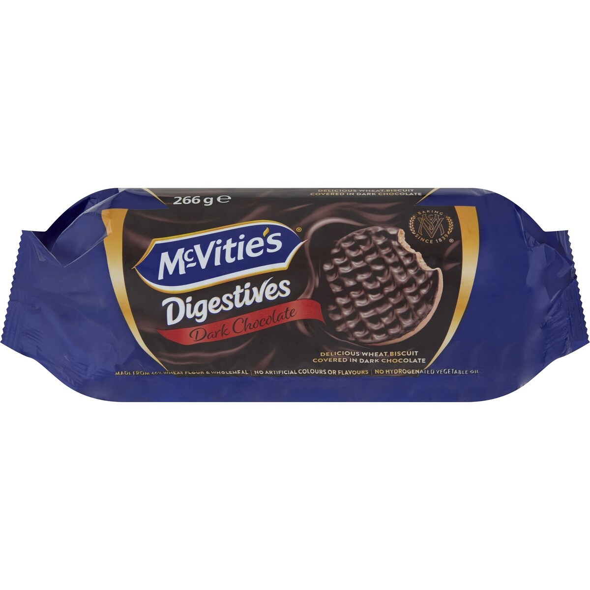 McVities Digestives Dark Chocolate 266g