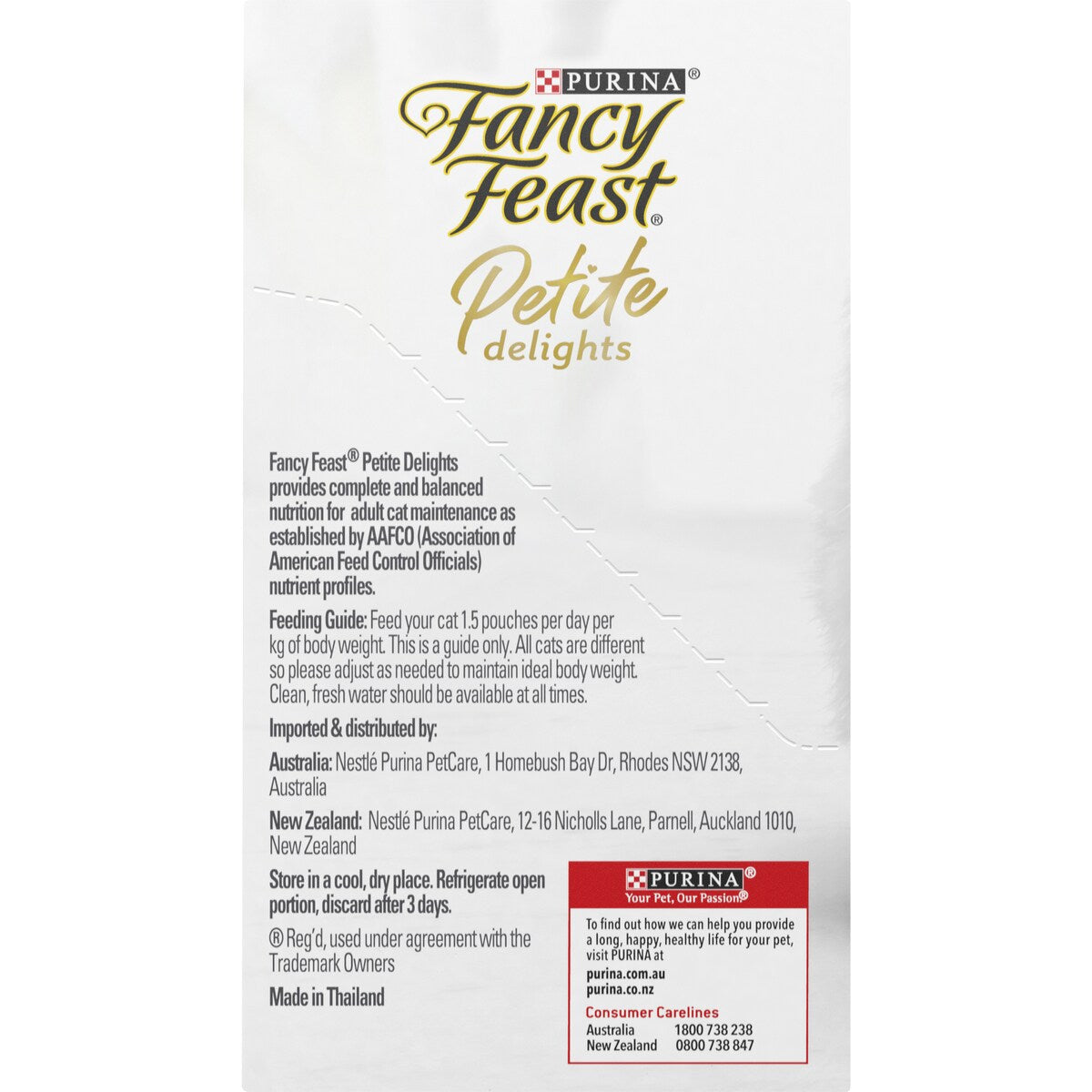 Fancy Feast Petite Delights Chicken & Salmon Cat Food 6 Pack