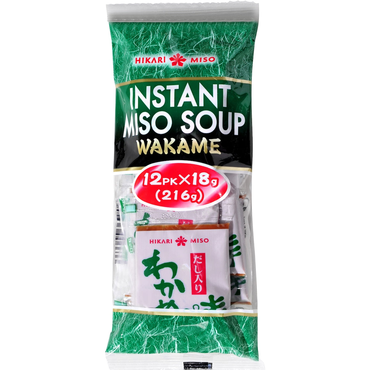 Hikari Japanese Miso Soup Instant Wakame 216g