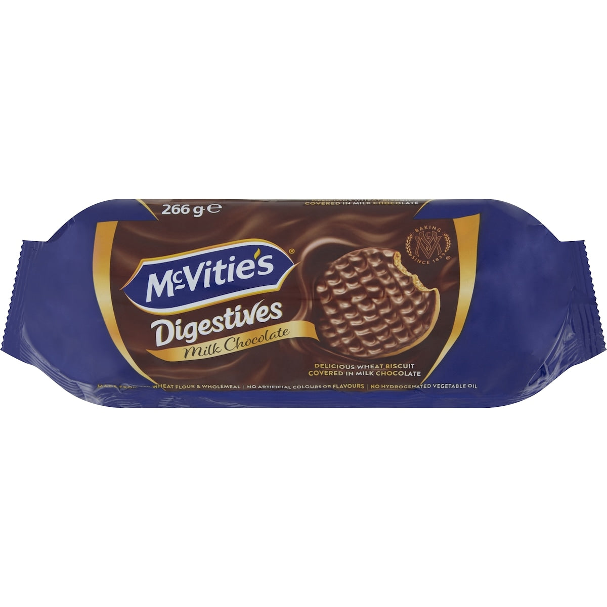 McVities Digestives Milk Chocolate 266g