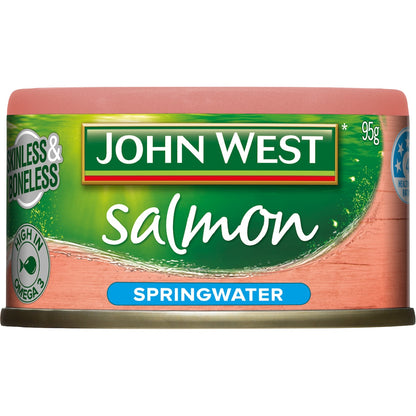 John West Salmon In Springwater 95g