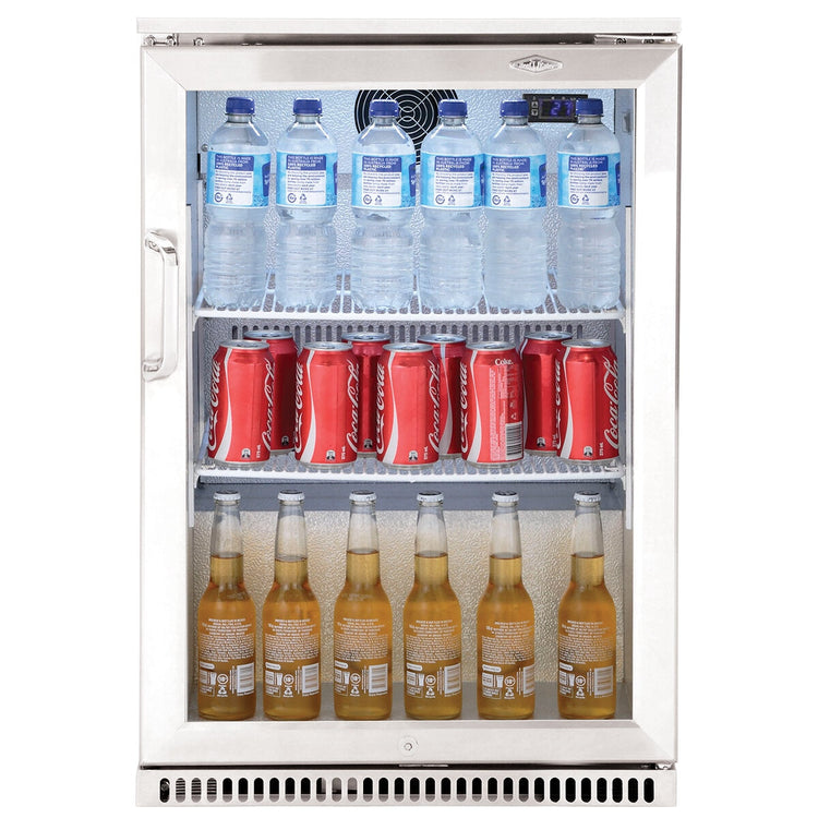 Beefeater 120L Single Door Bar Fridge BS28130
