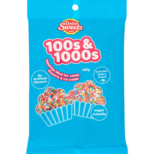 Dollar Sweets 100's & 1000's 190g