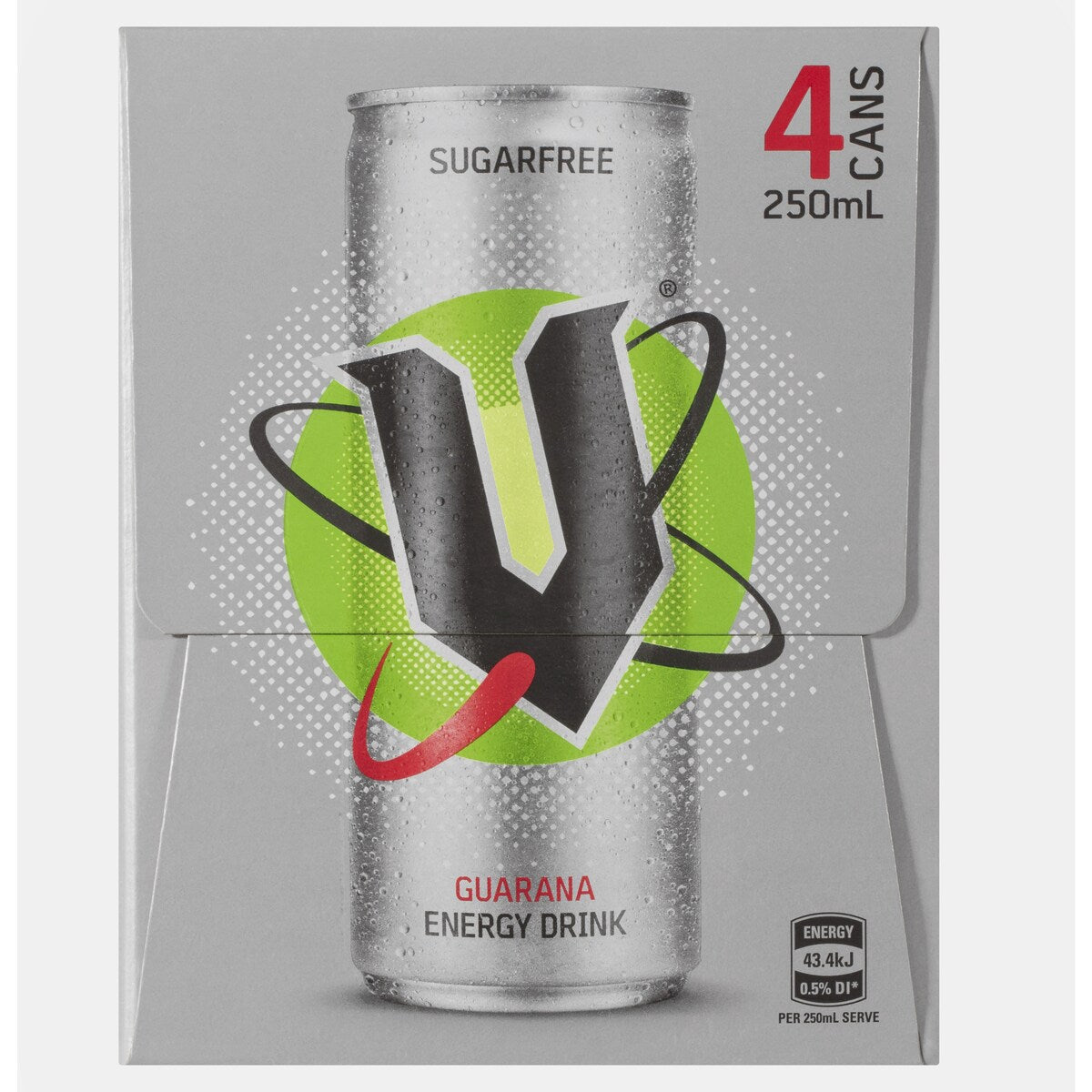 V Energy Sugar Free 250mlx 4