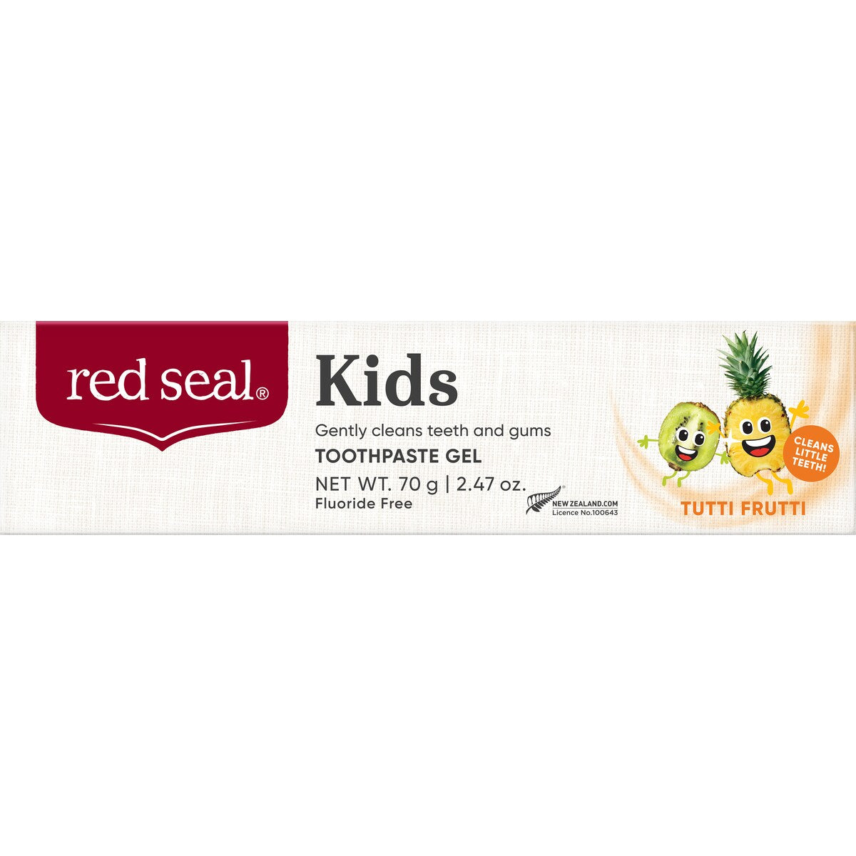 Red Seal Kids Toothpaste Gel Tutti Fruitti 70g