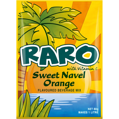 Raro Sweet Navel Orange Flavoured Beverage Mix 80g
