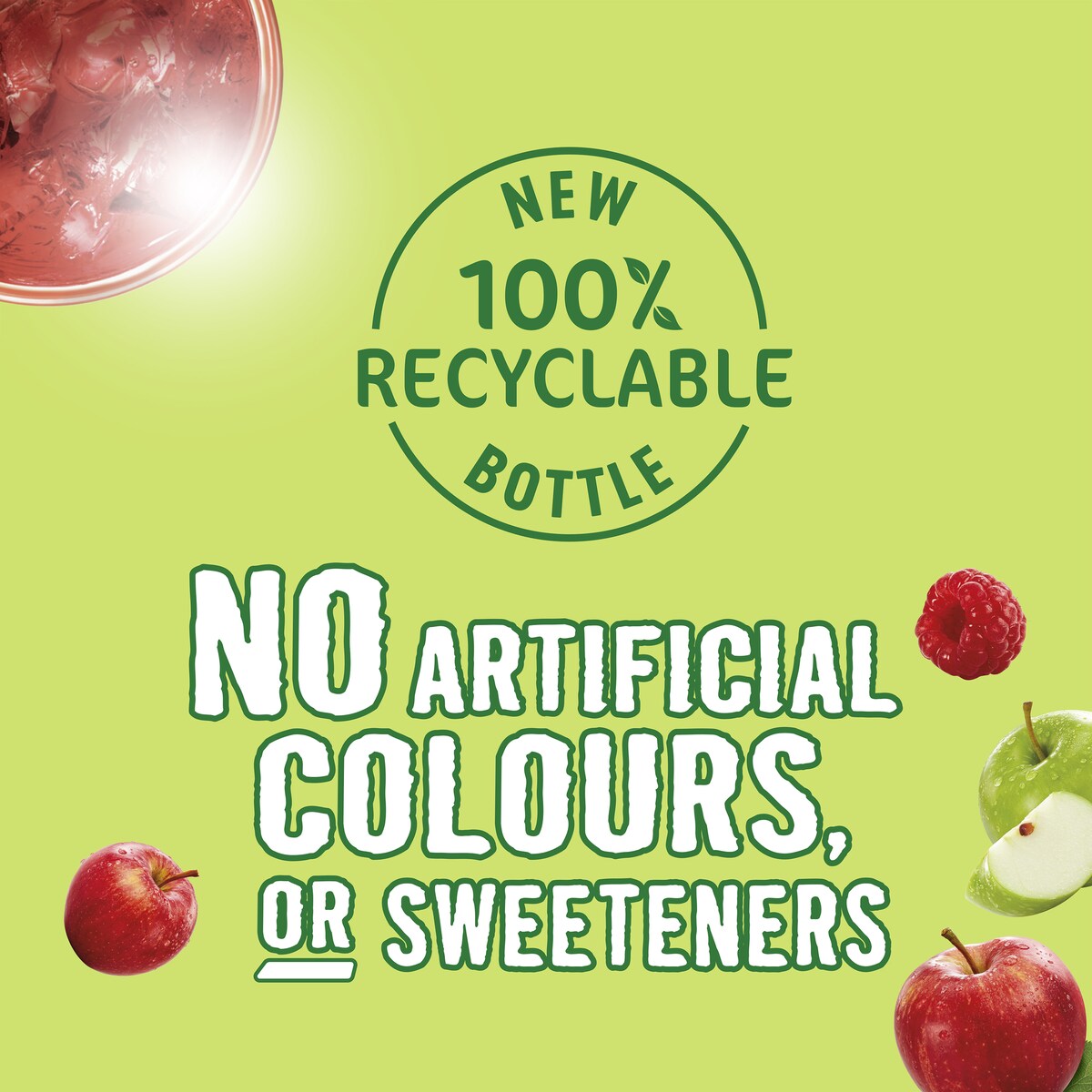 Golden Circle Cordials Apple Raspberry Cordial 2l