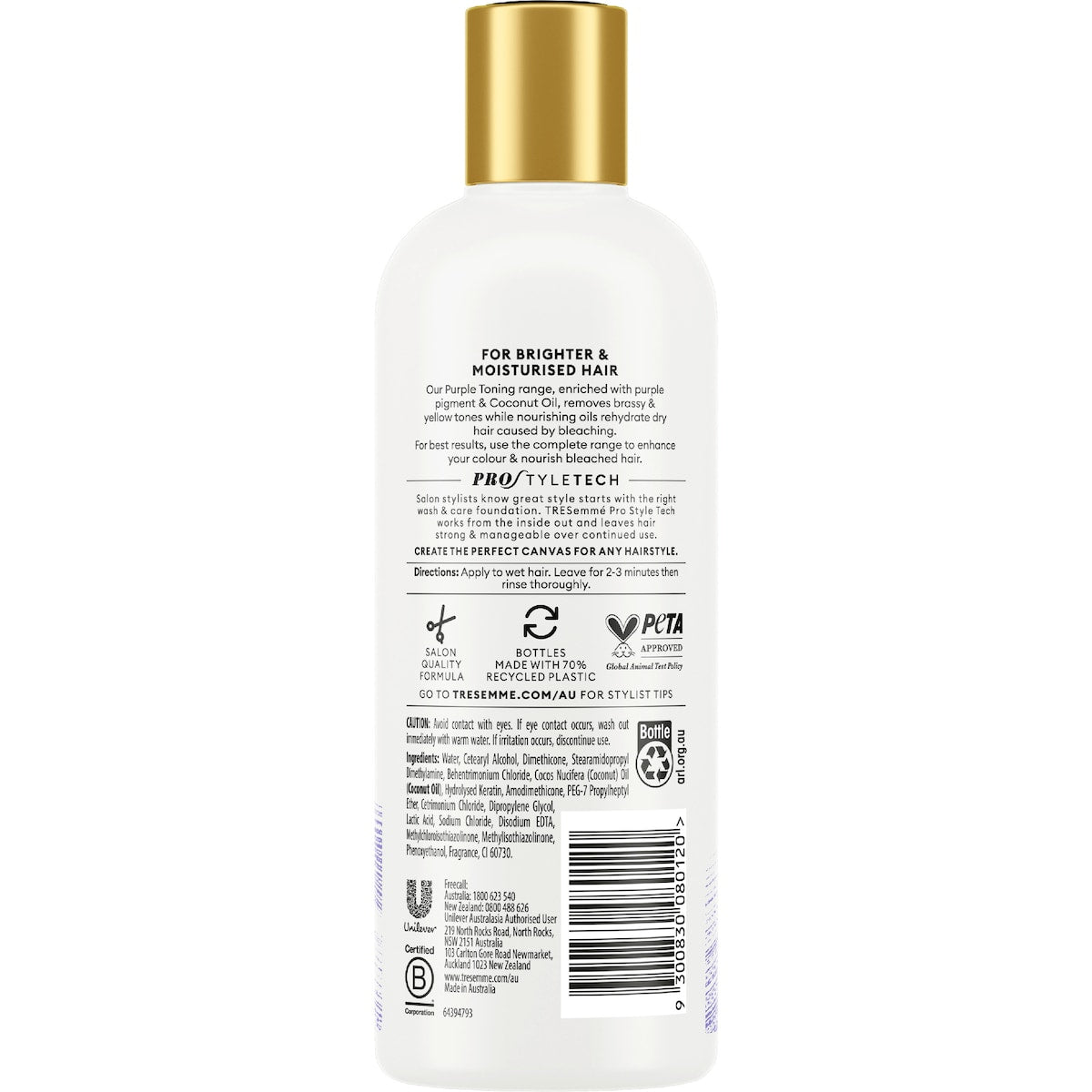 Tresemme Conditioner Purple Toning 500ml