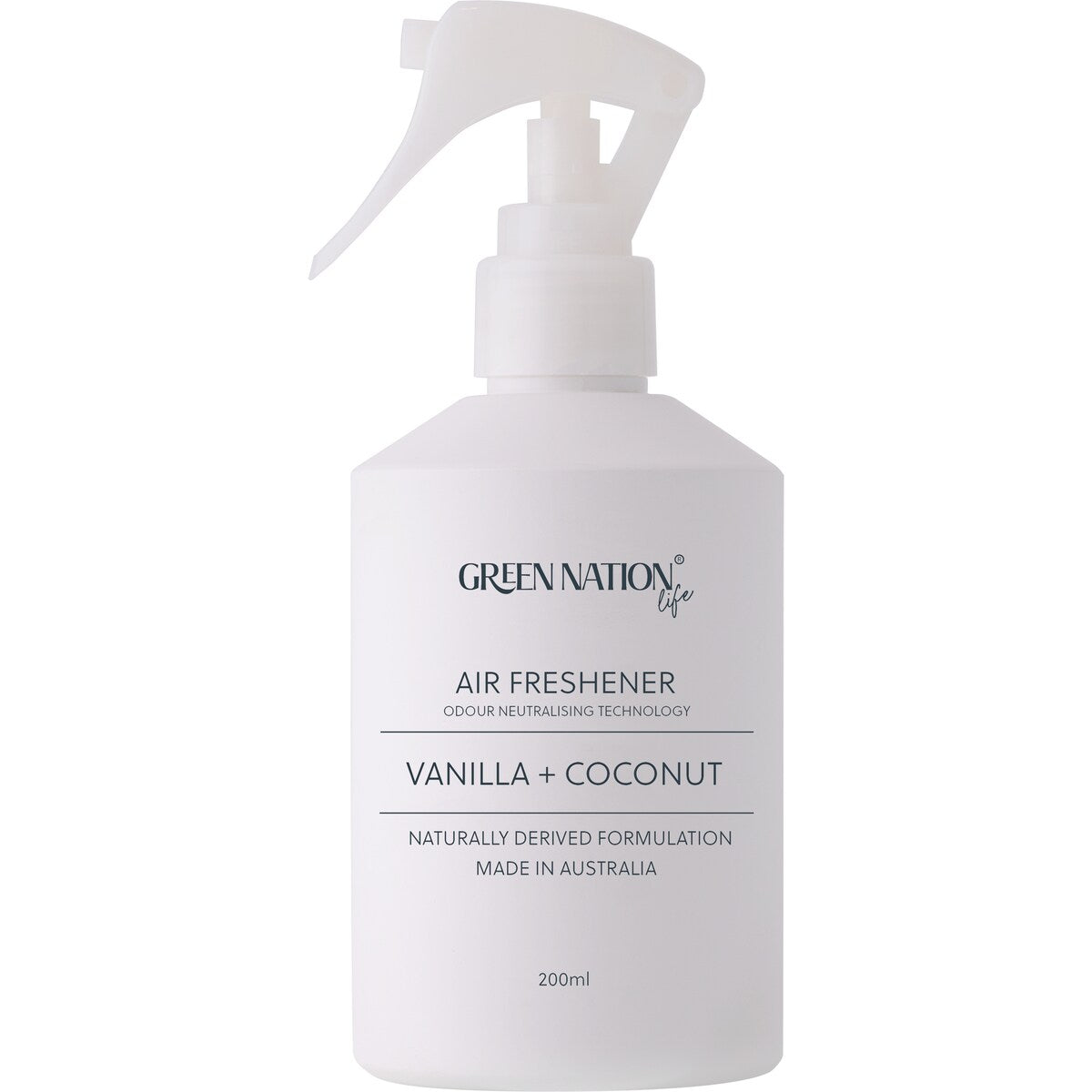 Green Nation Air Freshener Spray Vanilla + Coconut 200mL