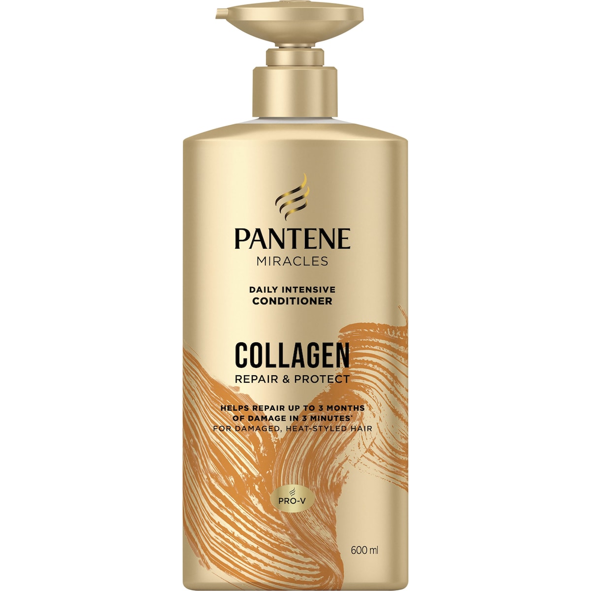 Pantene 3 Minute Miracle Pump Collagen 600mL